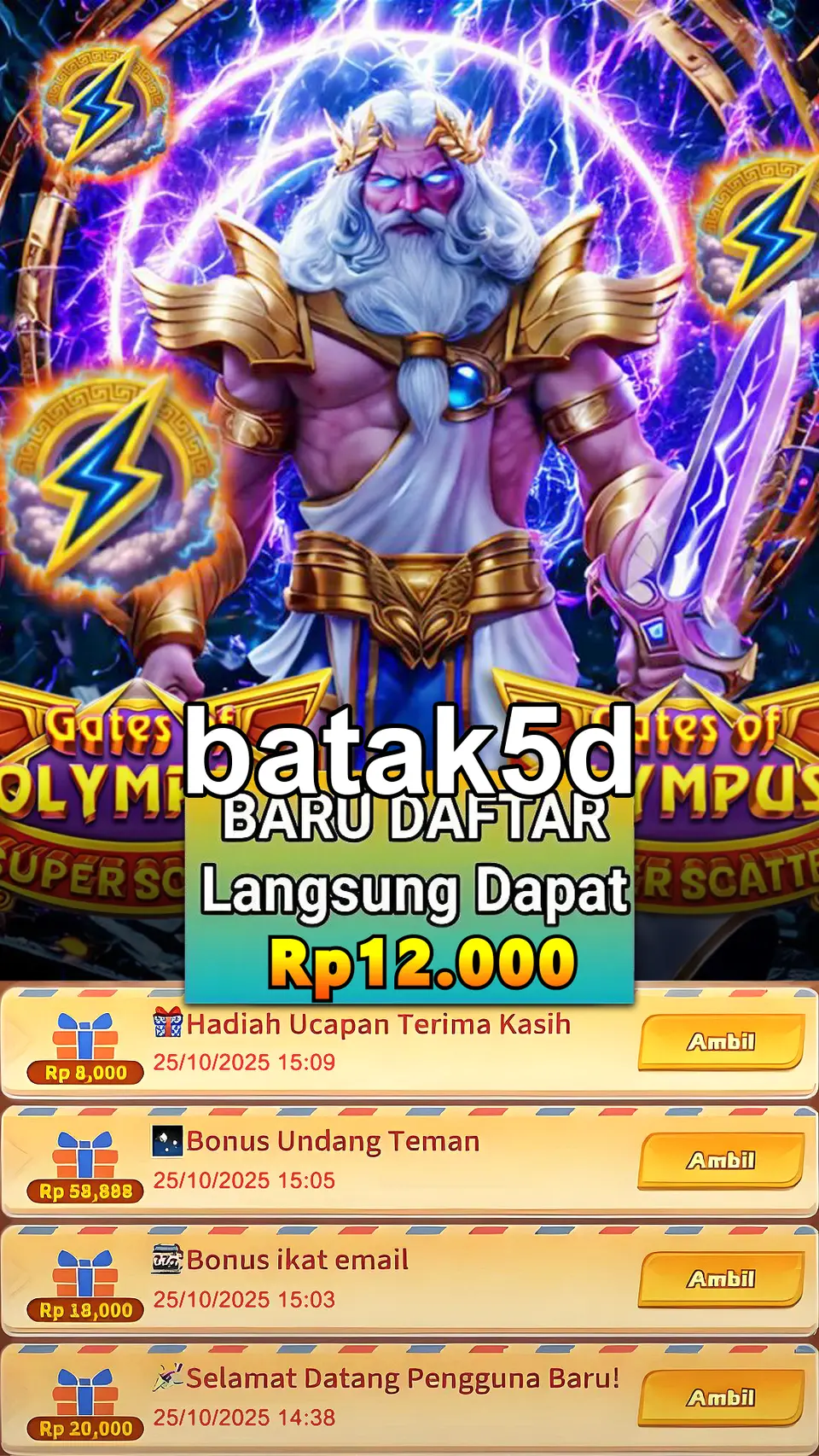 batak5d Tangkapan Layar Resmi APK